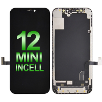  LCD Screen Digitizer Assembly With Frame for iPhone 12 mini (COF Incell) - Black