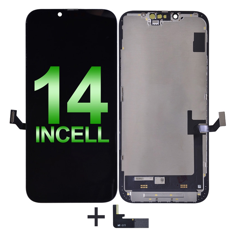 LCD Screen Digitizer Assembly With Portable IC for iPhone 14 (Incell/ COF) - Black