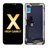  LCD Screen Digitizer Assembly for iPhone X (High Gamut/ Aftermarket Plus) - Black