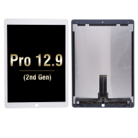  LCD Screen Display with Digitizer Touch Panel and Mother Board for iPad Pro 12.9 2nd Gen - White