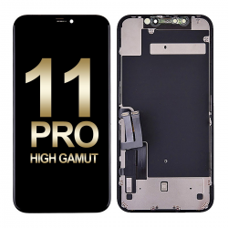  LCD Screen Digitizer Assembly With Frame for iPhone 11 Pro (High Gamut/ Aftermarket Plus) - Black