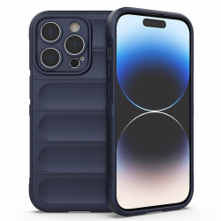  Anti-Drop TPU Case for iPhone 15 Pro - Dark Blue