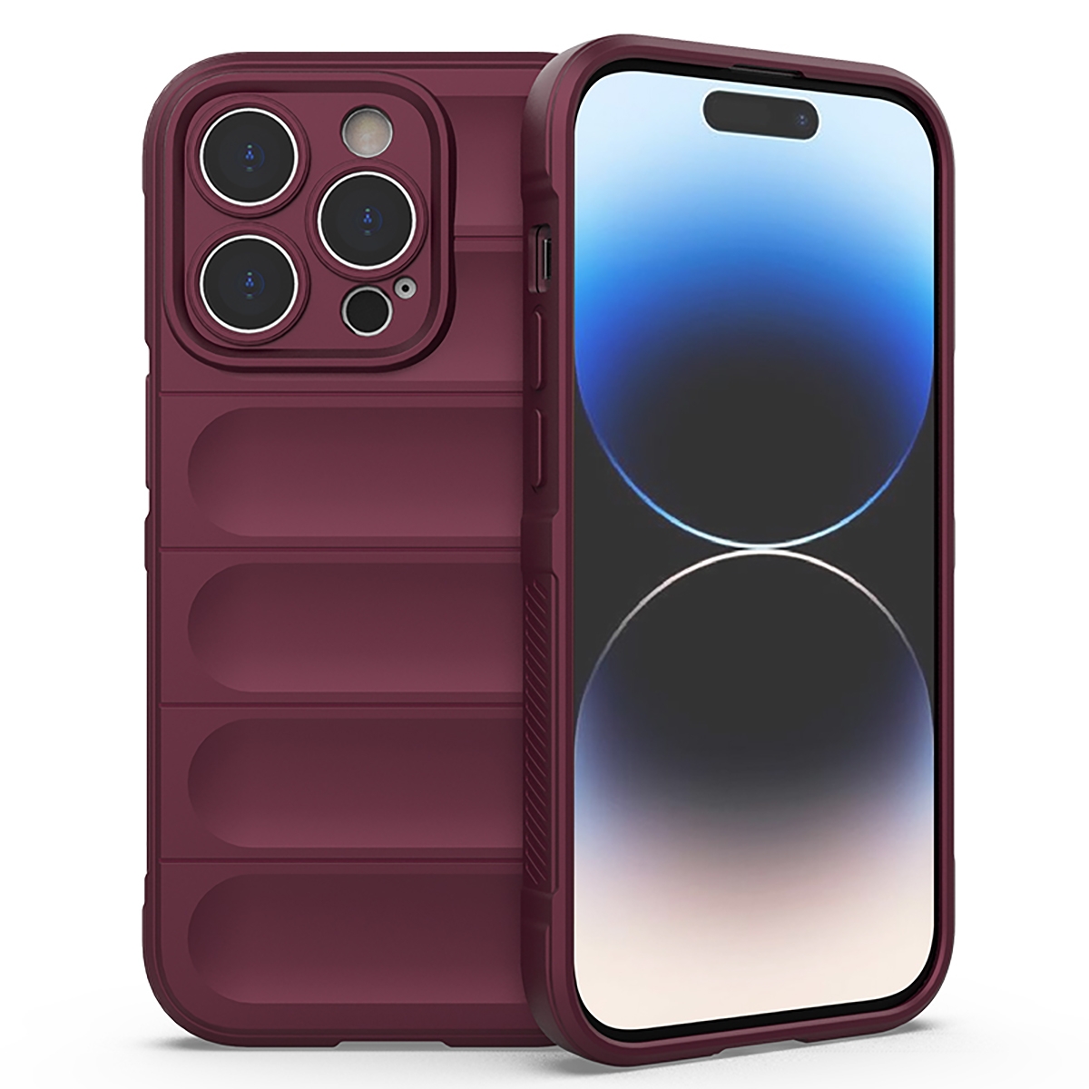 Anti-Drop TPU Case for iPhone 14 Pro - Purple