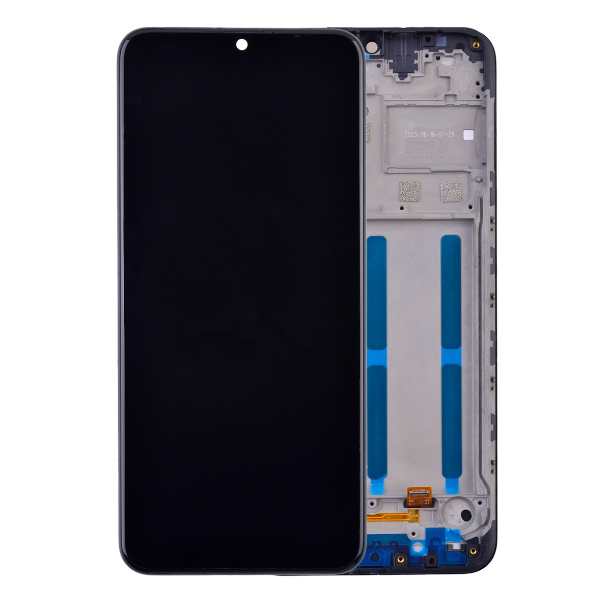 LCD Screen Digitizer Assembly with Frame for Wiko Voix U616AT