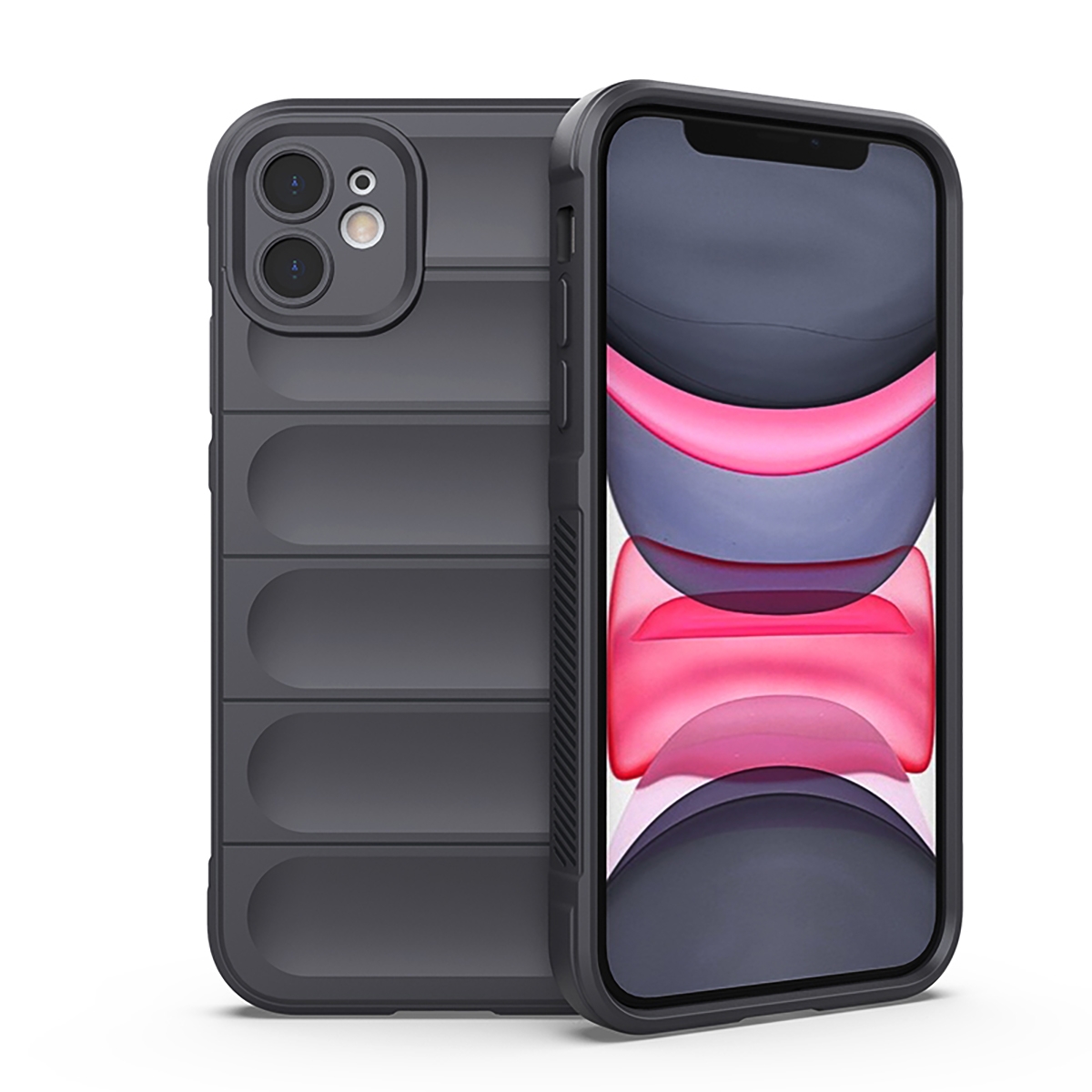 Anti-Drop TPU Case for iPhone 11 - Grey