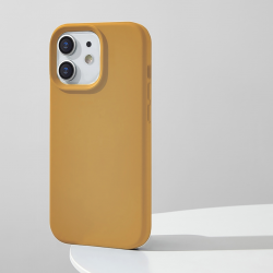  Silicone Case with MagSafe for iPhone 12/ 12 Pro - Gold