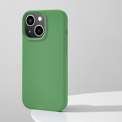  Silicone Case with MagSafe for iPhone 13 - Green