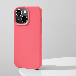  Silicone Case with MagSafe for iPhone 13 - Hot Pink