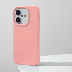  Silicone Case with MagSafe for iPhone 16 Plus - Pink