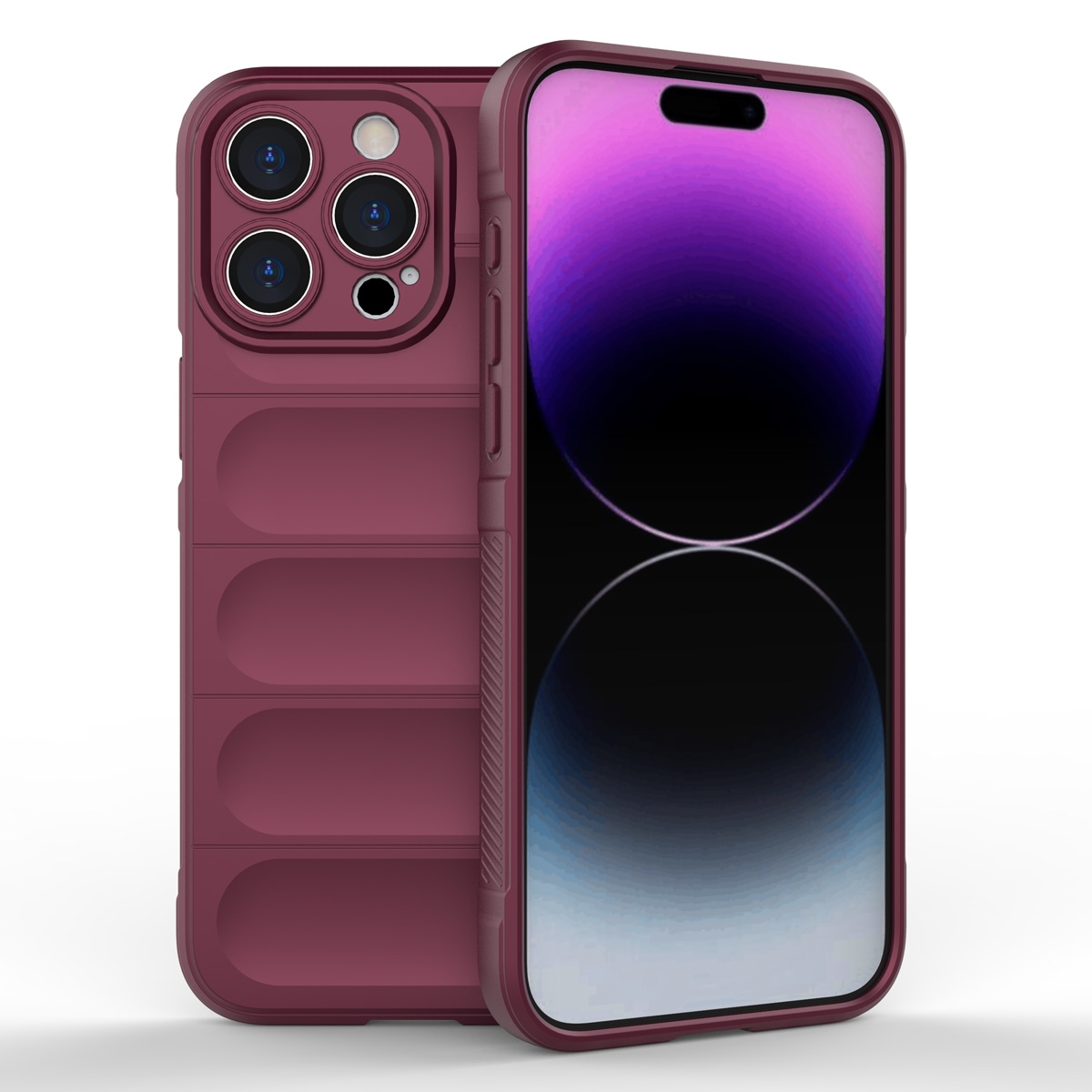 Anti-Drop TPU Case for iPhone 16 Pro - Purple