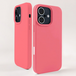  Silicone Case with MagSafe for iPhone 16 - Hot Pink