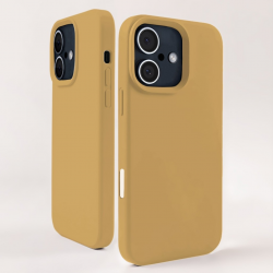  Silicone Case with MagSafe for iPhone 16 - Gold