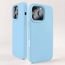  Silicone Case with MagSafe for iPhone 16 Pro - Light Blue