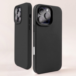  Silicone Case with MagSafe for iPhone 16 Pro - Black