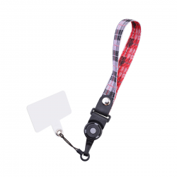  Mobile Phone Hand Wrist Strap Lanyard - Black