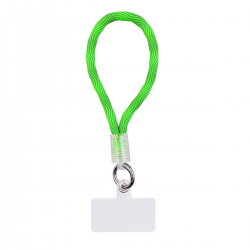  Fashion Mobile Phone Hand Wrist Strap Lanyard - Green