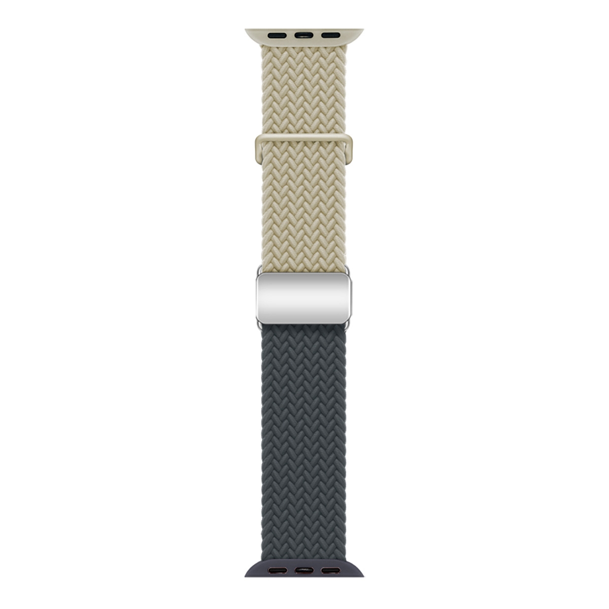 Watch Band for Apple iWatch 42/44/45/49mm - Gray and White