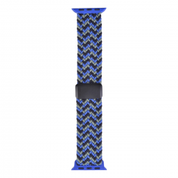  Watch Band for Apple iWatch 38/40/41mm - Black and Blue