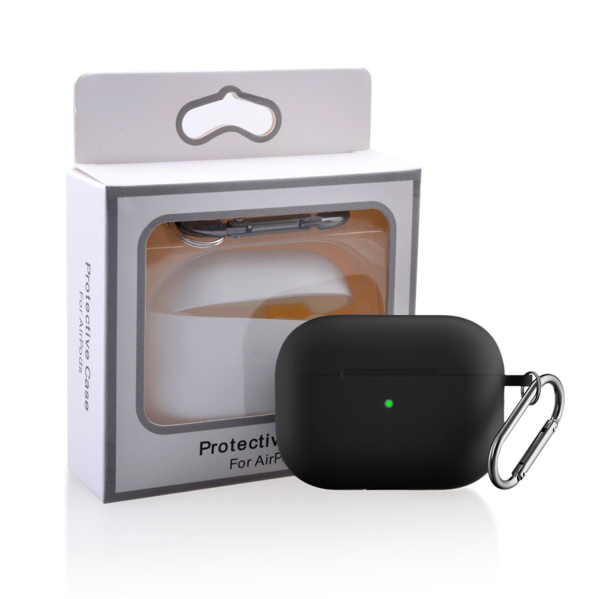 Silicone Case for AirPods Pro / AirPods Pro 2nd Gen - Black