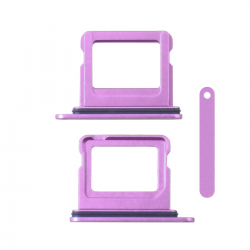  Sim Card Tray for iPhone 16/ 16 Plus (Single SIM Card Version) - Pink