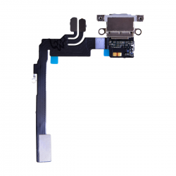  Charging Port with Flex Cable for iPhone 16 Pro - White Titanium