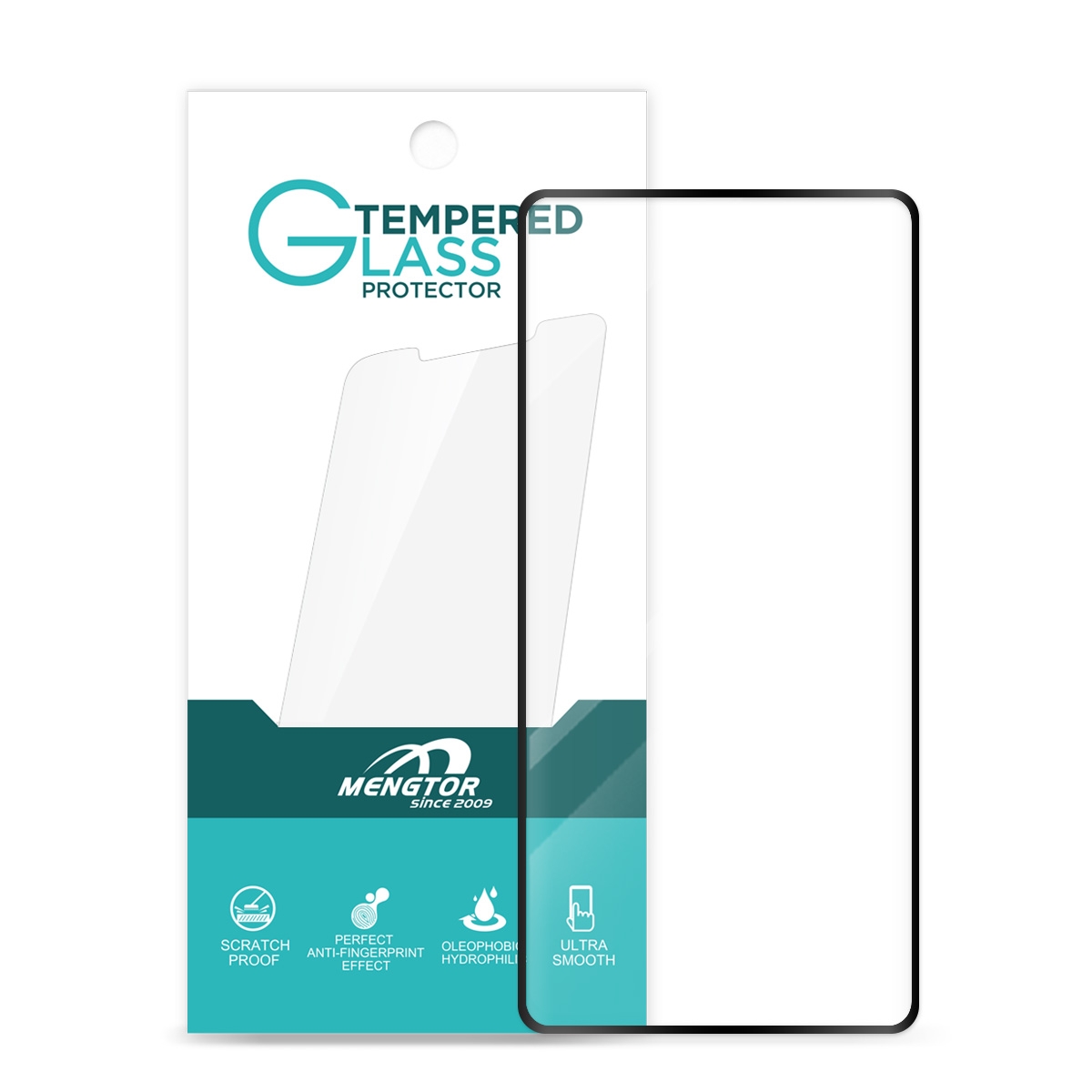 Full Cover Tempered Glass Screen Protector for Google Pixel 7 Pro(Retail Packaging) - Black