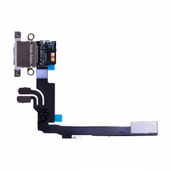  Charging Port with Flex Cable for iPhone 16 Pro - White Titanium