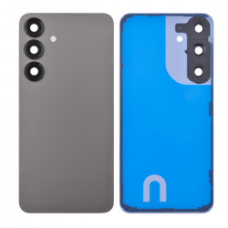  Back Cover with Camera Glass Lens and Adhesive Tape for Samsung Galaxy S25 Plus 5G S936 (for SAMSUNG) - Silver Shadow
