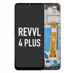 Black LCD Screen Digitizer for Revvl 4 Plus