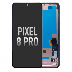  Purchase the OLED Screen Digitizer Assembly with Frame for Google Pixel 8 Pro in Black. Perfect for screen replacements and repairs.