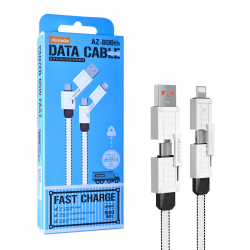 4 in 1 pd 65w fast charging cable