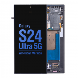 samsung galaxy s24 ultra screen with frame