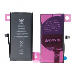  3.85V 2460mAh Battery Replacement with Adhesive for iPhone 12 mini (Extended Capacity)