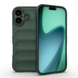  iPhone 17 TPU Case with Camera Protection - Dark Green