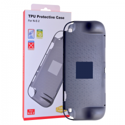  Nintendo Switch 2 Case – Black TPU Protective Dockable Shell