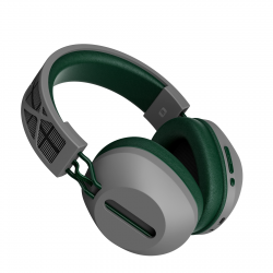  Solar Powered ANC Bluetooth Headphones – Wireless Over Ear, 80h Playtime Gray
