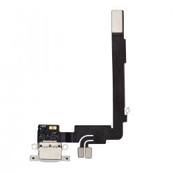  Charging Port with Flex Cable for iPhone 16 Pro Max - White Titanium