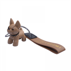  Cute French Bulldog Phone Pendant – Brown Style Dog Charm