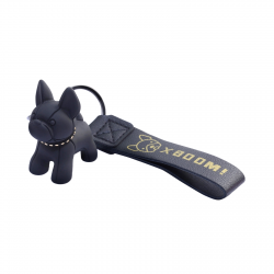  Cute French Bulldog Phone Pendant – Black Dog Charm Accessory