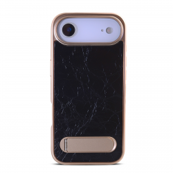  Genuine Leather A25+1 SYL Cowhide Case for iPhone Air – Black