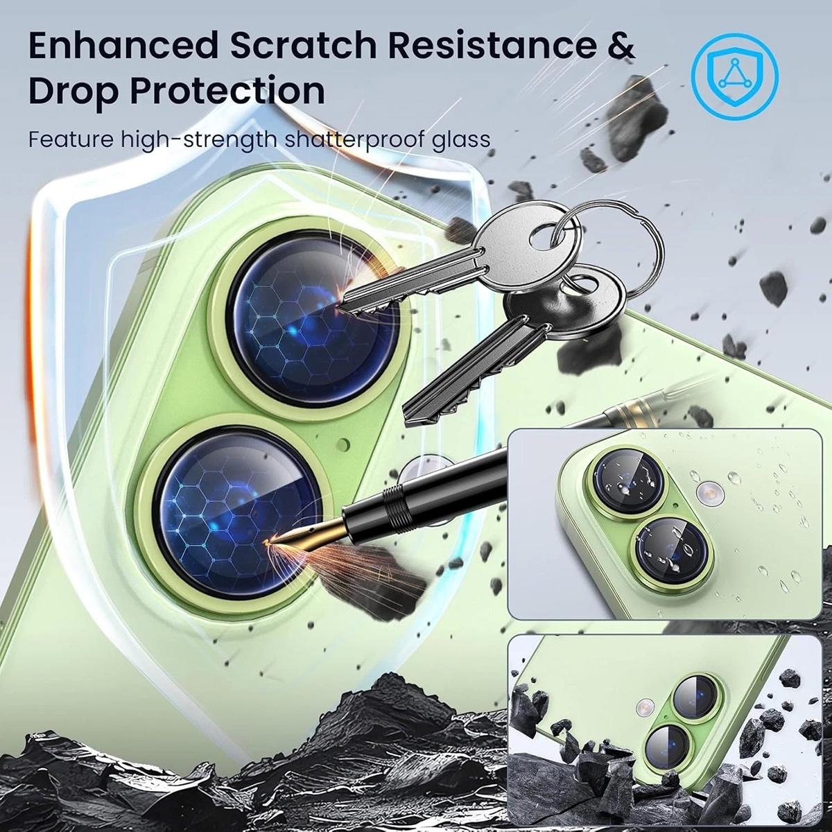 Sage iphone 17 camera replacement cover