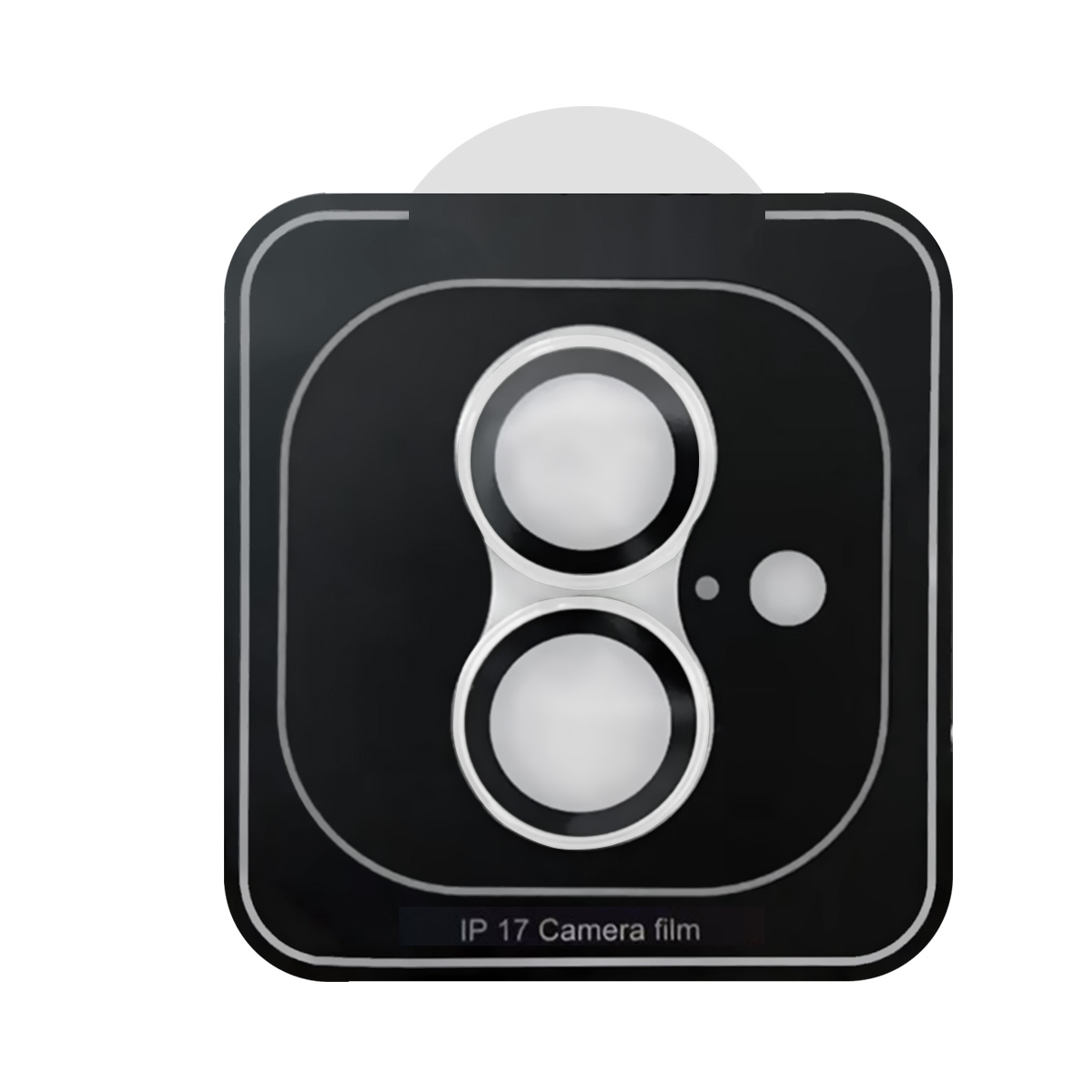 White iPhone 17 camera lens protector,