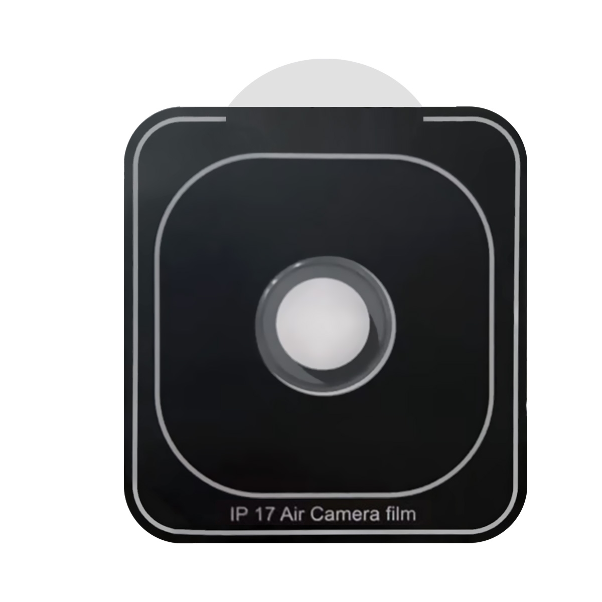 Black iphone air camera lens protector
