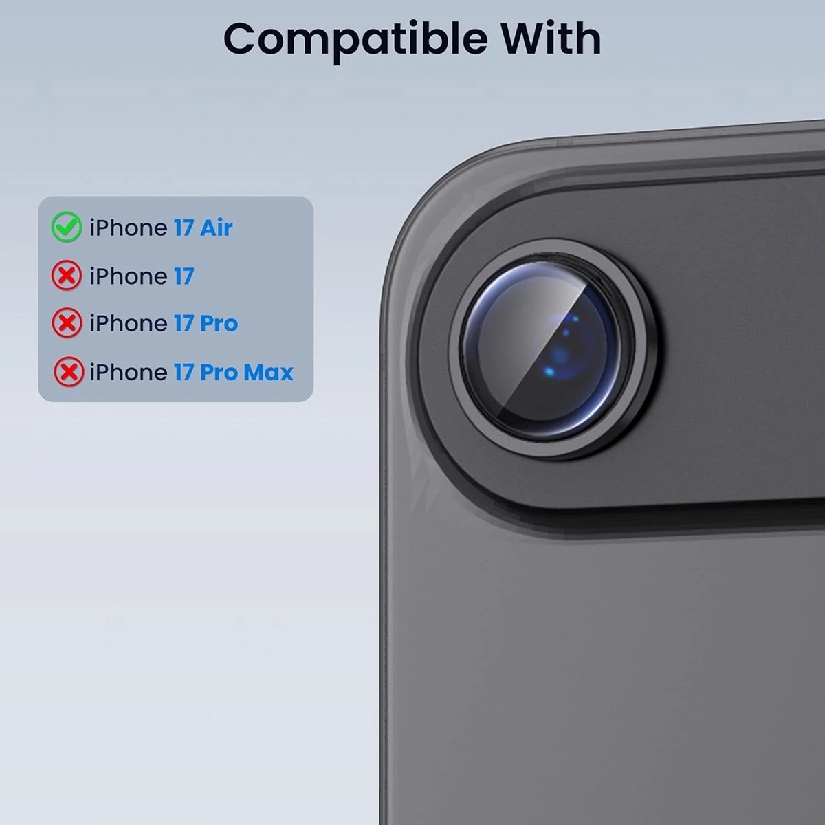 iphone air camera glass cover