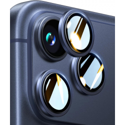 Pro+ Eagle Eye Camera Lens Protector for iPhone 17 Pro/ 17 Pro Max - Deep Blue  Deep Blue iphone 17 pro max lens ring protector