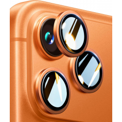  Pro+ Eagle Eye Camera Lens Protector for iPhone 17 Pro/ 17 Pro Max - Cosmic Orange