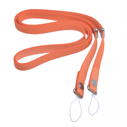 Quick Release Lanyard with Magnetic Head - Adjustable Crossbody Phone Strap Orange