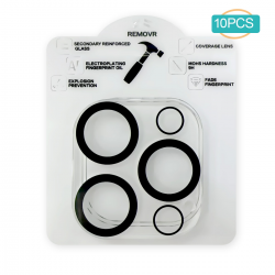  [10 Pack] Anti-Explosion Camera Lens Tempered Glass Protector for iPhone 12 Pro Max
