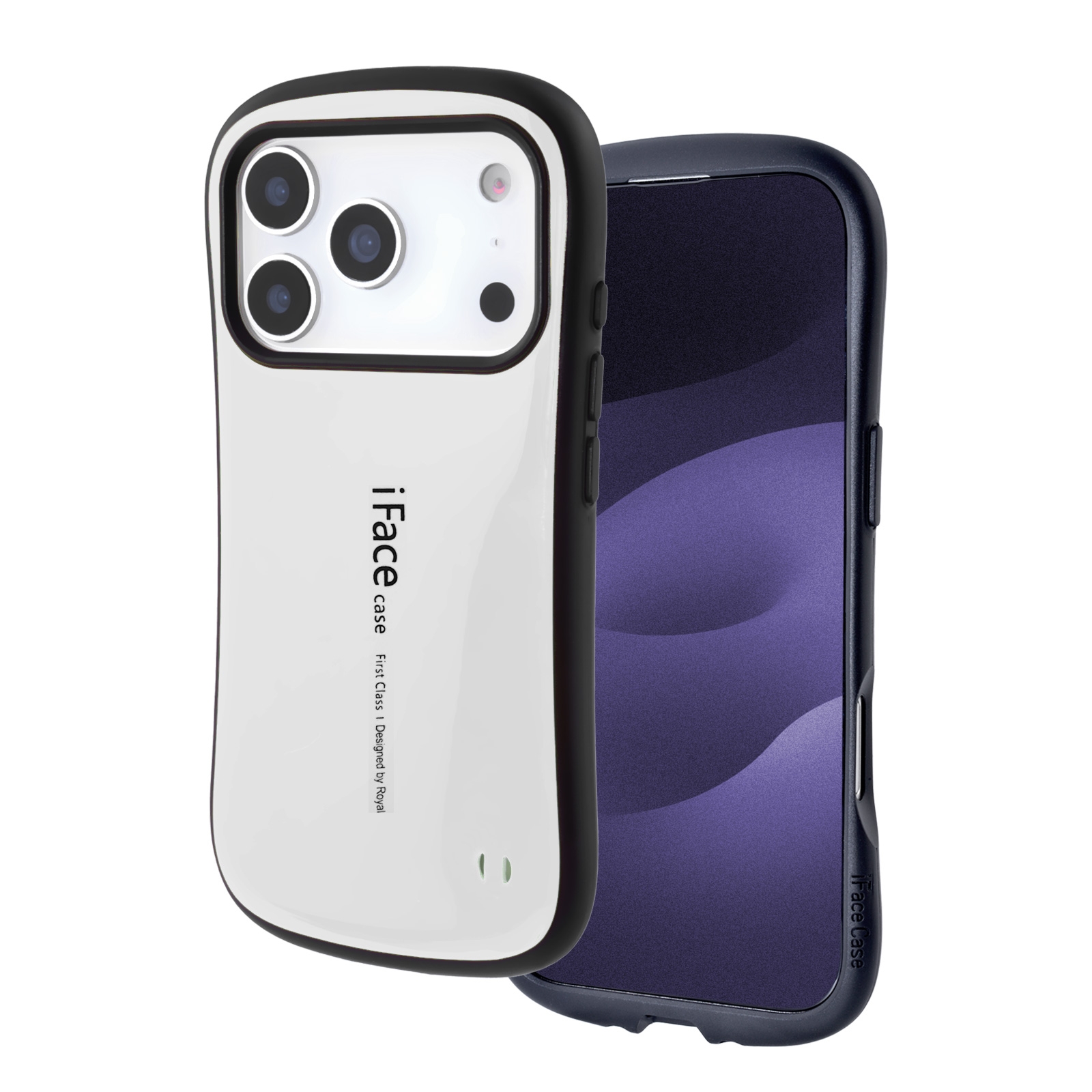 White iphone 17 hard shell case