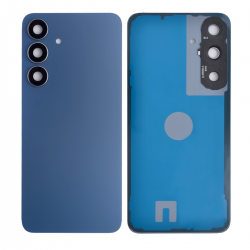 Back Cover with Camera Glass Lens and Adhesive Tape for Samsung Galaxy S25 FE 5G S731 (for SAMSUNG) - Navy Galaxy S25 FE Rear Housing